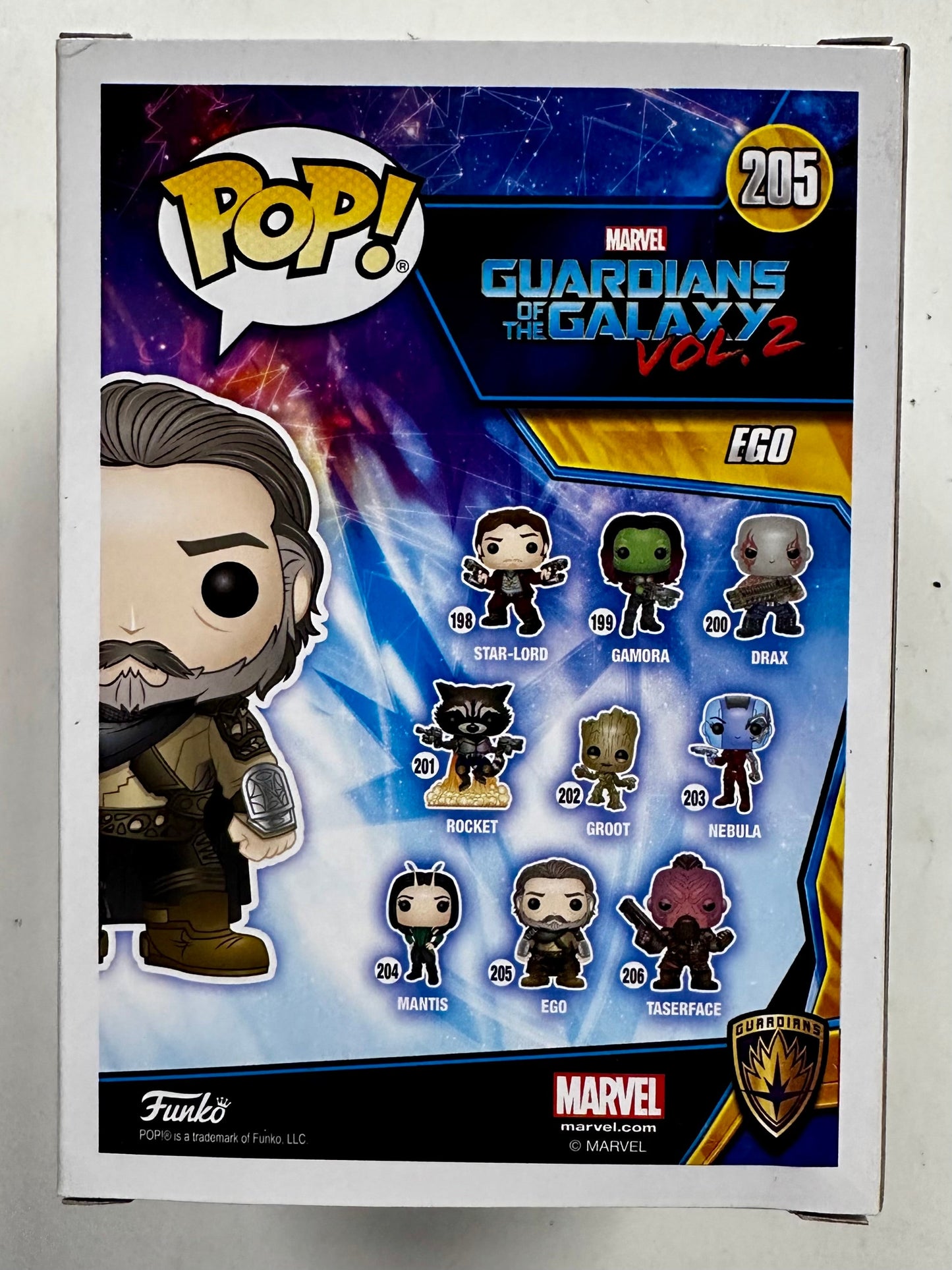 Marvel Funko Pop! - Ego #205 Guardians Of The Galaxy Vol. 2 Vaulted 2016