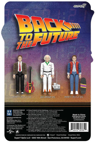 Back to the Future Figure -  ReAction+ Wv1 Marty McFly '55 3¾-inch Retro Action Figure