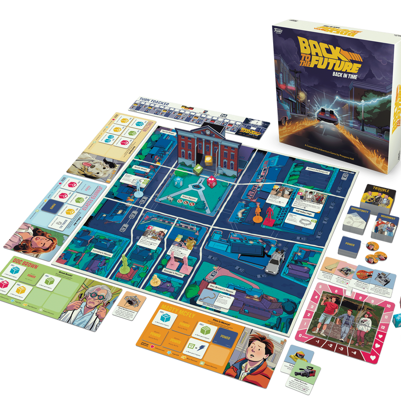 Back to the Future Board Game - FunkoVerse: Back to the Future - Back in Time