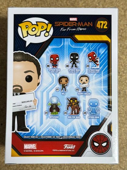 Marvel Funko Pop! - Happy Hogan #472 Spider-Man: Far From Home 2019 Vaulted