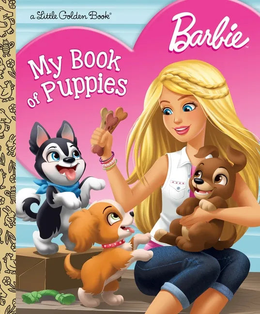 Barbie Little Golden Book - My Book of Puppies