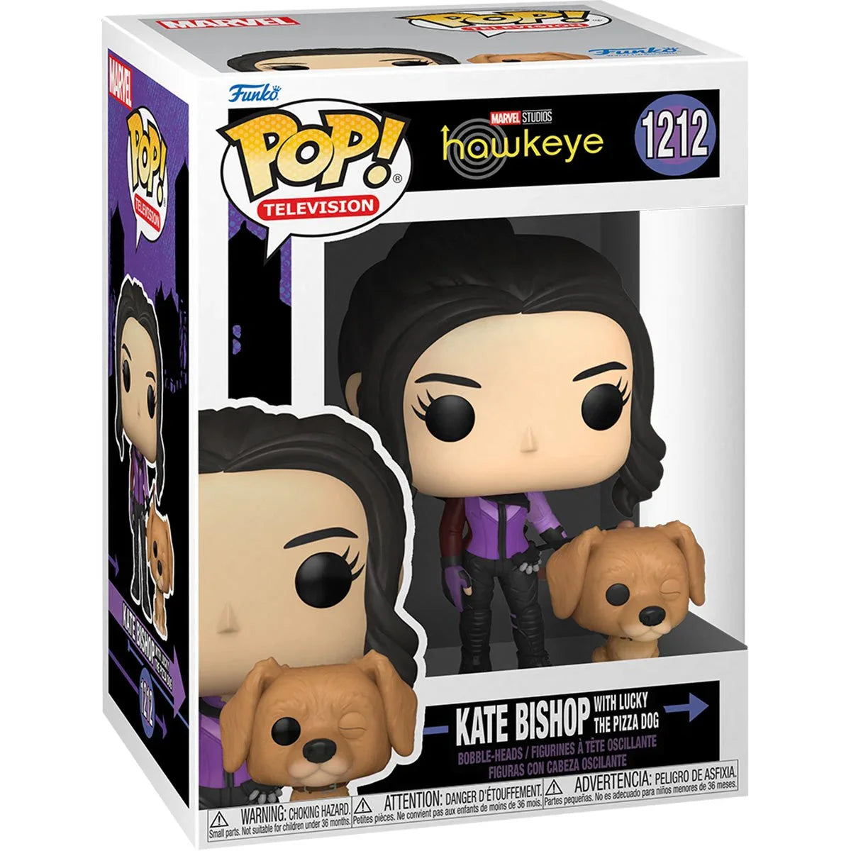 Marvel Funko Pop! - Hawkeye Kate Bishop with Lucky the Pizza Dog
