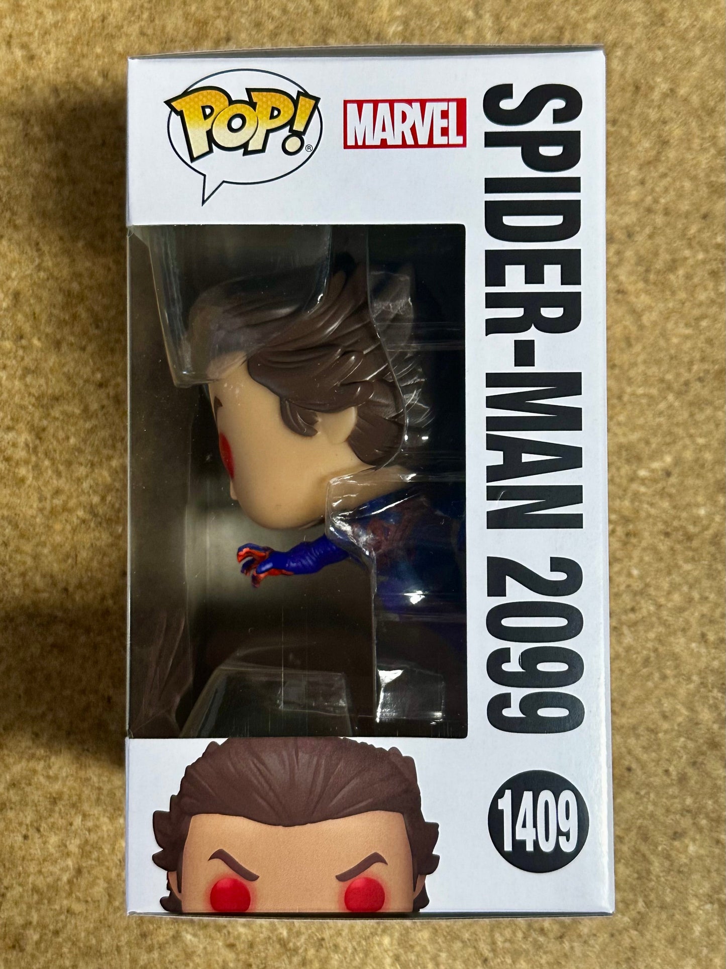 Marvel Funko Pop! - Spider-Man 2099 (Unmasked) #1409 Across The Spider-Verse 2024