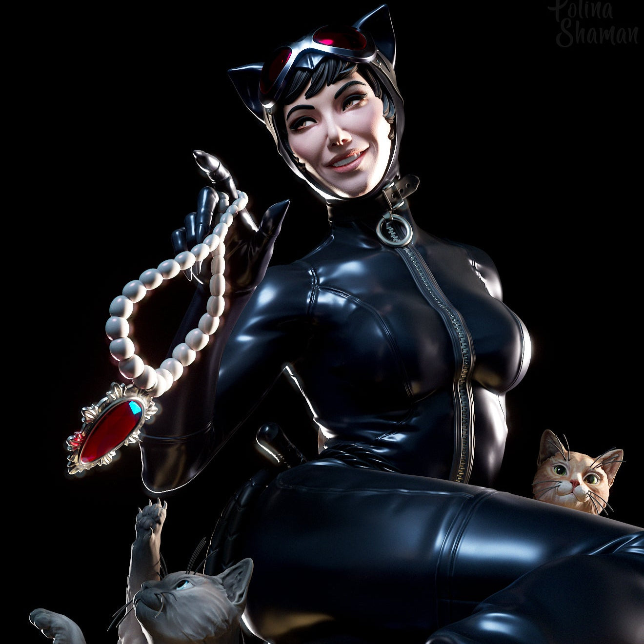 DC Comics Statue - Catwoman (1:8 Scale)