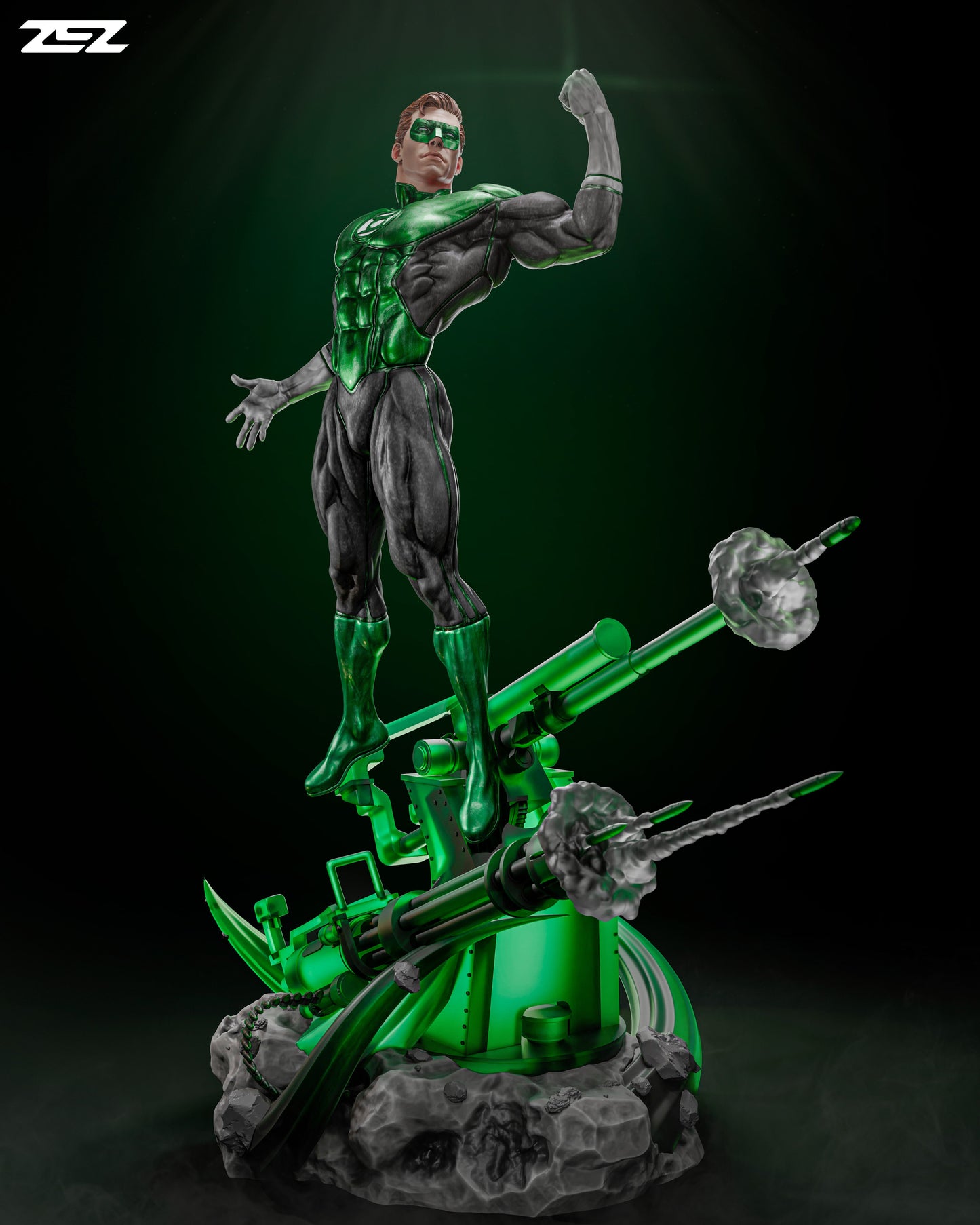 DC Comics Statue - Green Lantern (1:6 Scale & Bust)