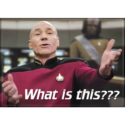 Star Trek Picard What Is This? Magnet