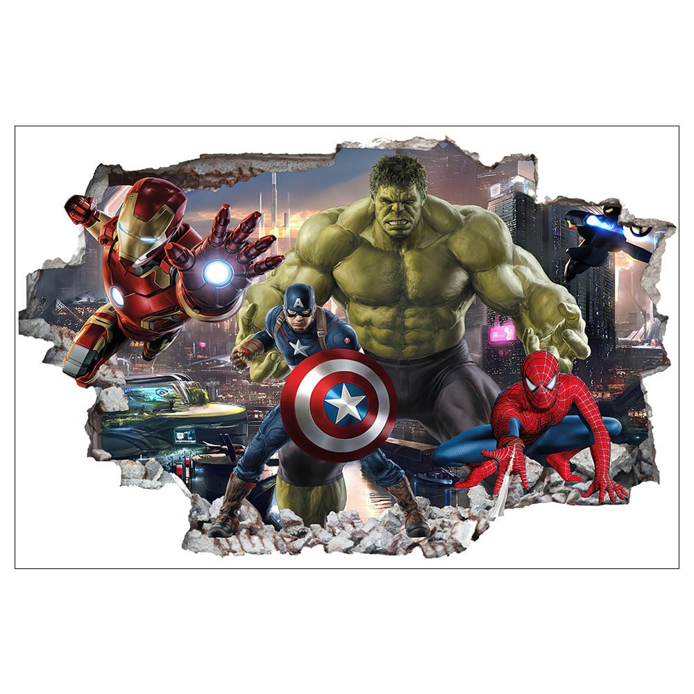 Marvel Bedroom and Living Room Decoration
