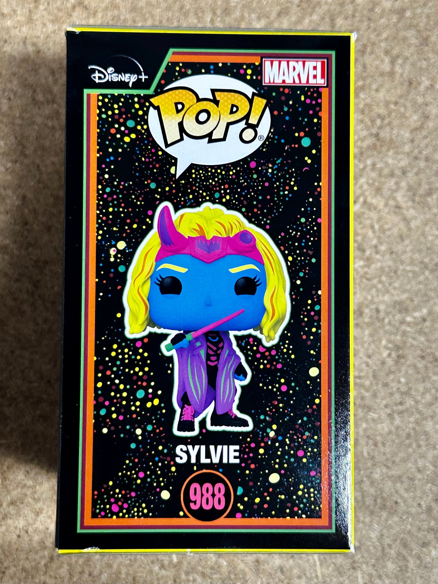 Marvel Funko Pop! - Sylvie #988 Loki Disney + Series 2022 Exclusive Black Light