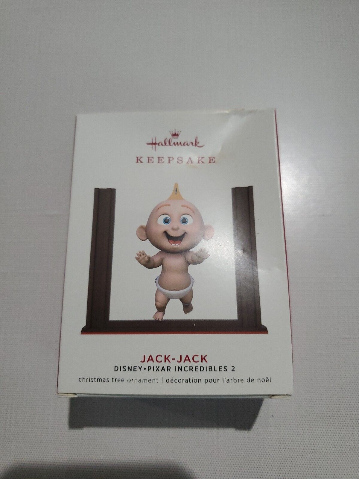 Disney Ornament - 2019 Hallmark Keepsake Jack-Jack DISNEY Pixar Incredibles 2 Christmas Ornament