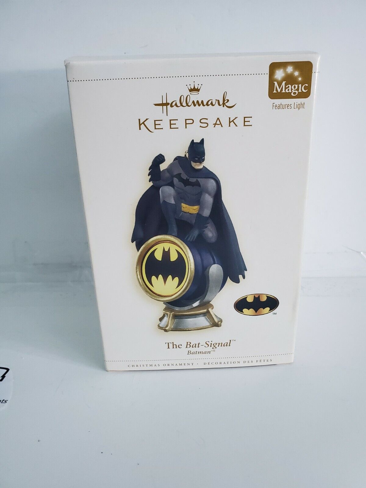 Batman Ornament - 2006 Hallmark The Bat-Signal Batman Keepsake Ornament
