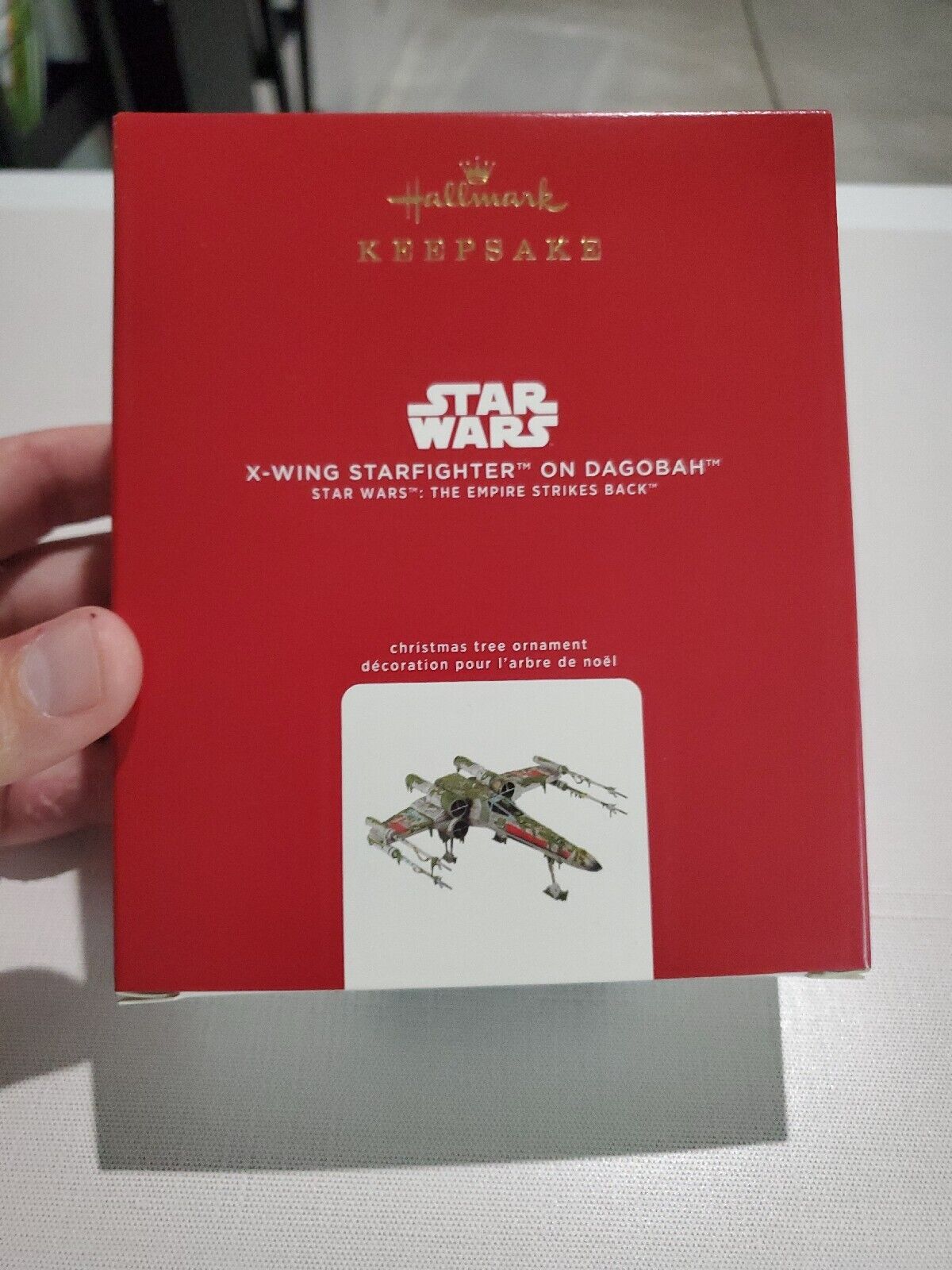Star Wars Ornament - 2020 Hallmark Keepsake Ornament Star Wars X-Wing Starfighter On Dagobah NIB NEW