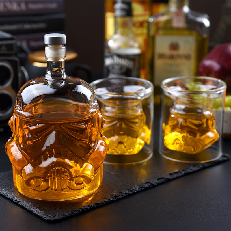 Star Wars Stormtrooper liquor dispenser and cup