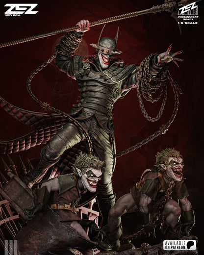 DC Comics Statue - The Batman Who Laughs (1:6 Scale & Bust)