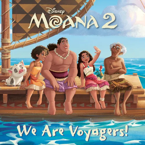 Disney Paperback Book - We Are Voyagers! (Moana 2)