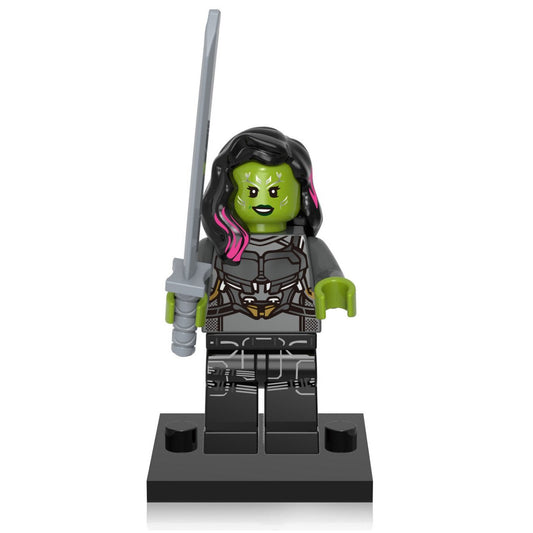 Marvel Lego Custom Minifigure - Gamora