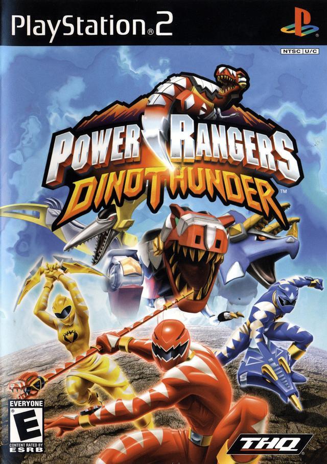 Power Rangers Video Game - Power Rangers Dino Thunder (Playstation 2)