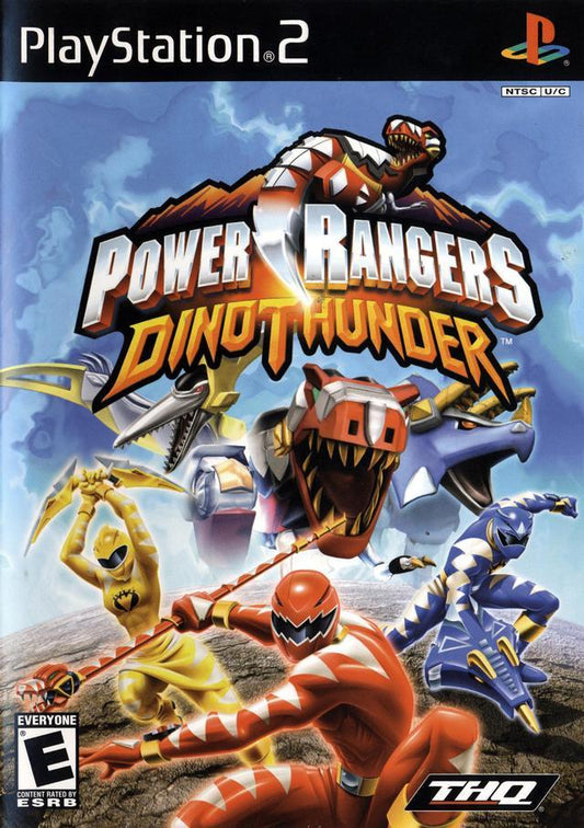 Power Rangers Video Game - Power Rangers Dino Thunder (Playstation 2)