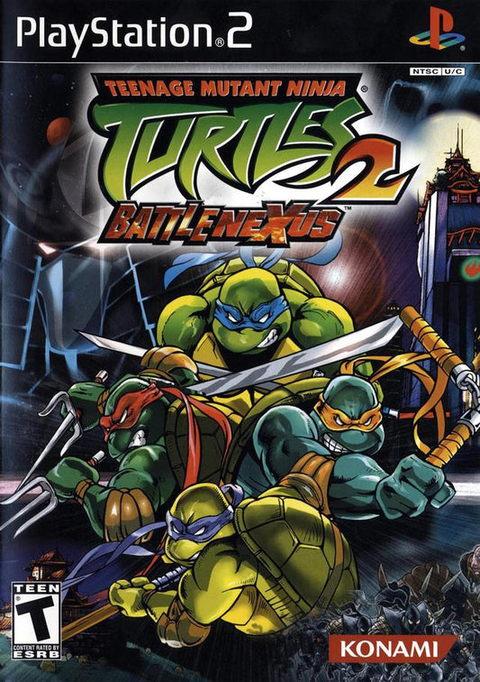 TMNT Video Game - Teenage Mutant Ninja Turtles 2: Battle Nexus (Playstation 2)