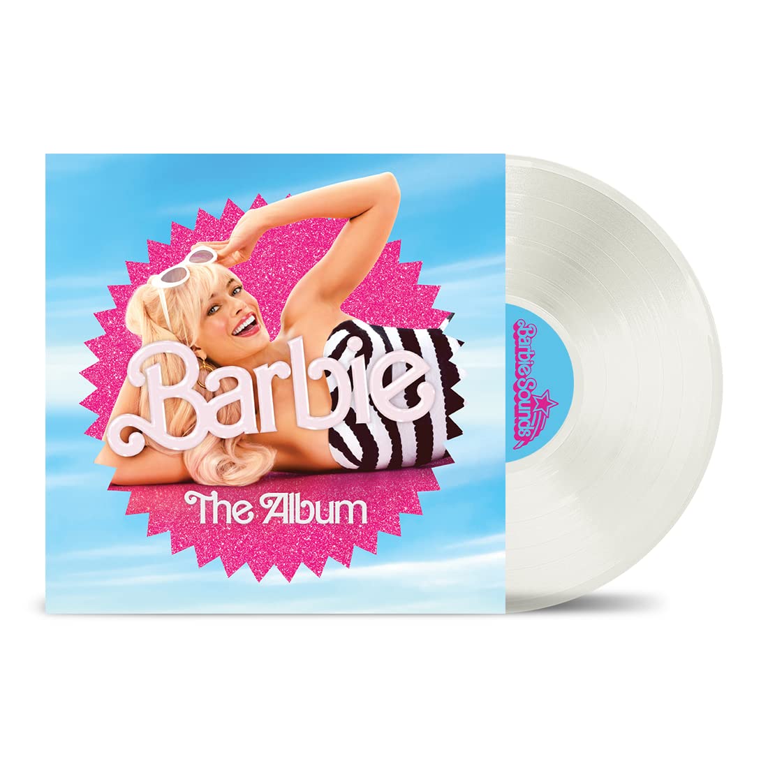 Barbie: The Album (Original Soundtrack) - Milky Clear Vinyl with Poster [LP] Vinyl Record