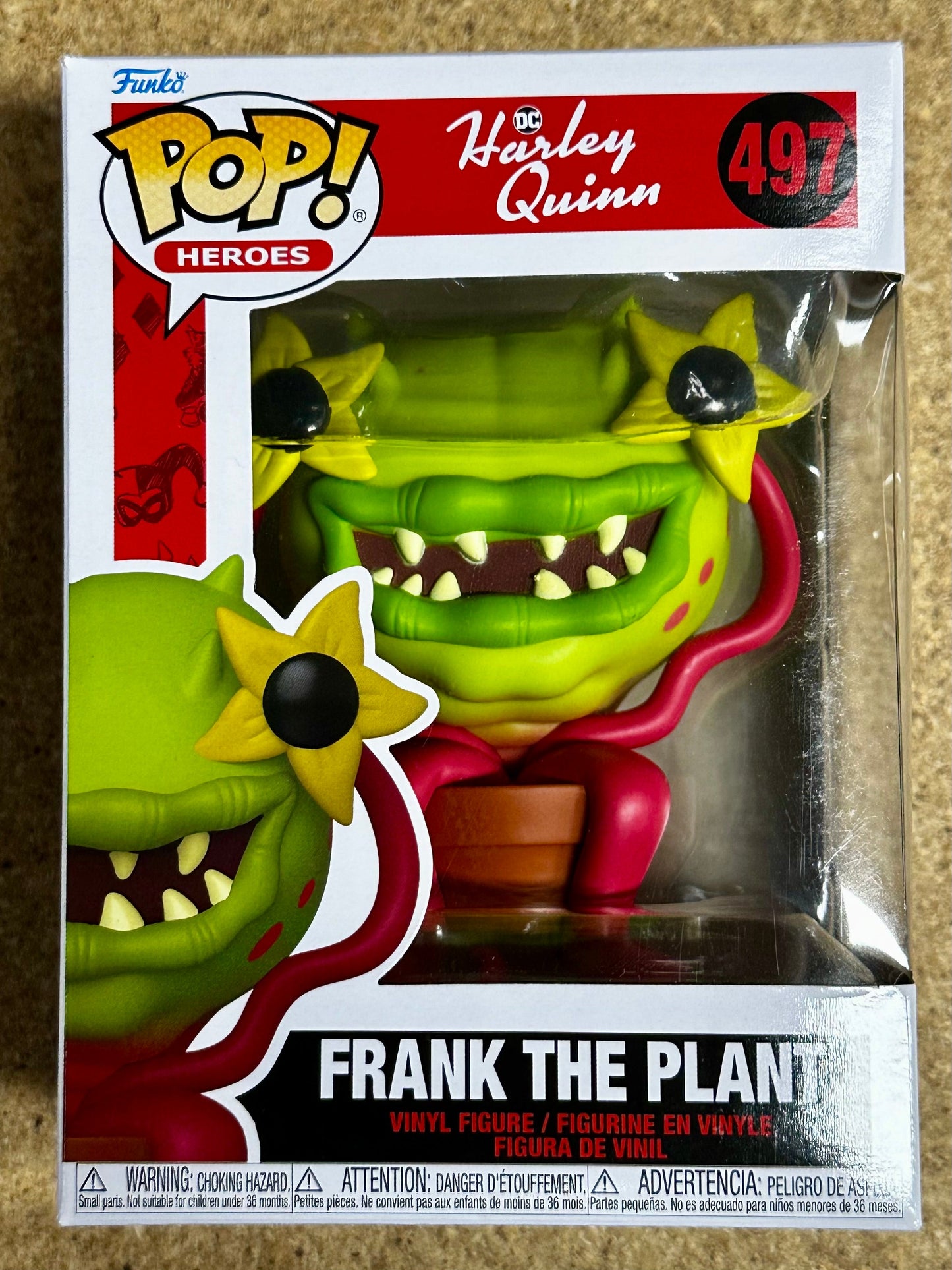 DC Funko Pop! - Frank The Plant #497 Harley Quinn The Animated Series 2023