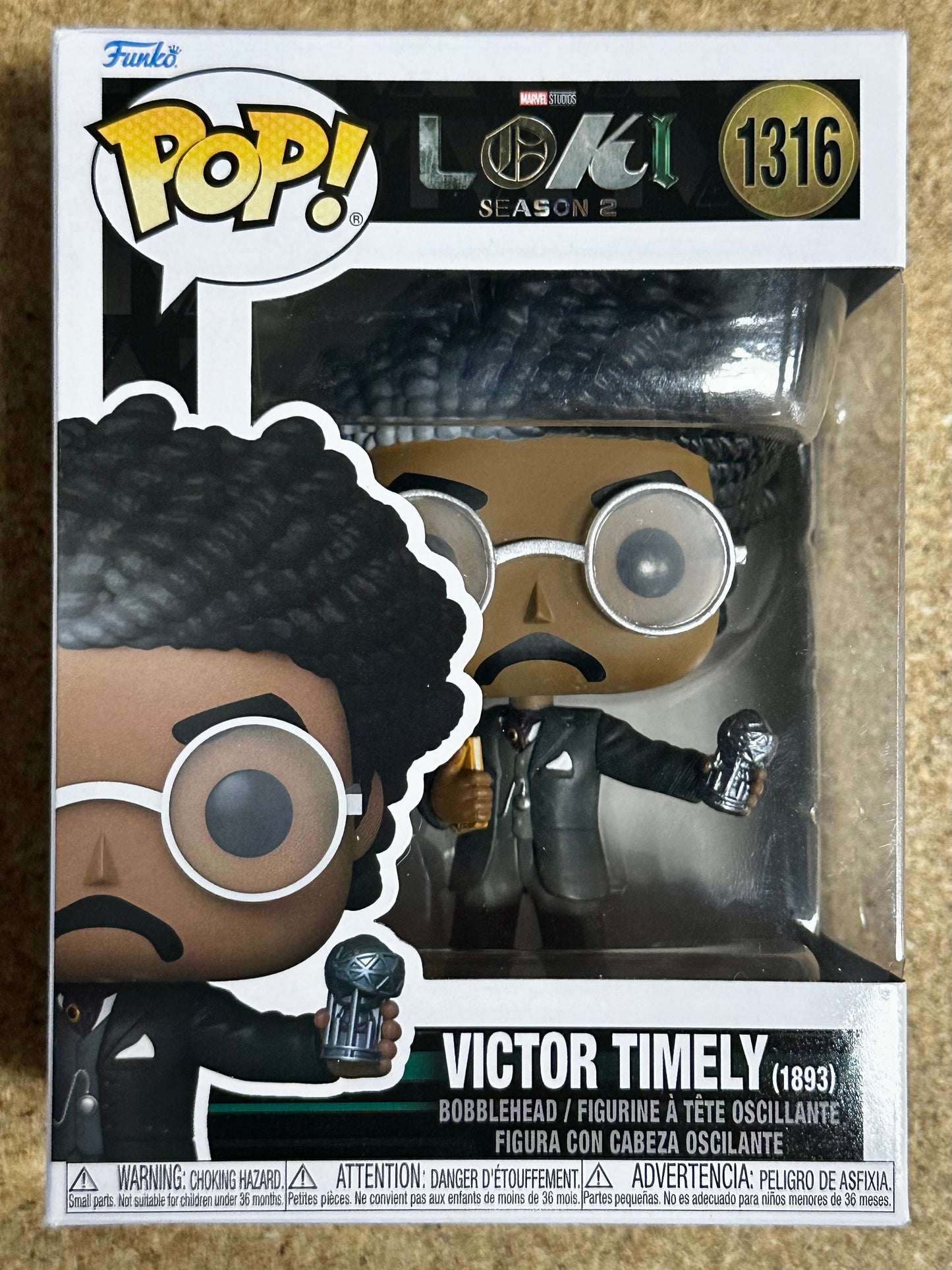 Marvel Funko Pop! - Victor Timely (1893) #1316 Loki Season 2 Disney + 2023