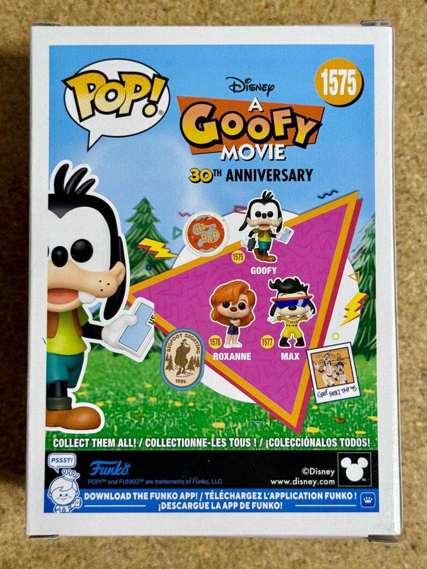 Disney Funko Pop! - Goofy With Map #1575 A Goofy Movie 30th Anniversary 2025