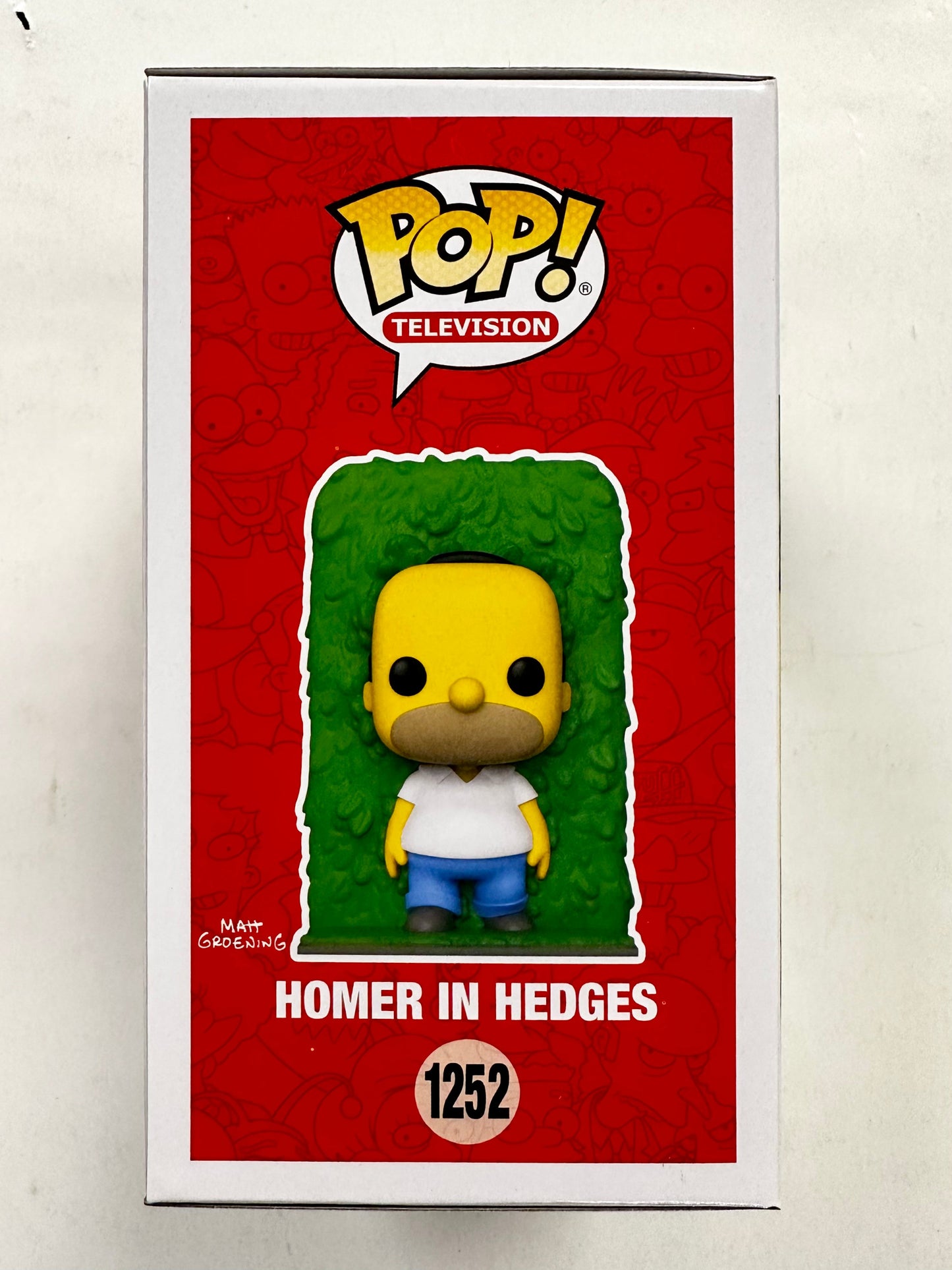 TV Funko Pop! - Homer Simpson In Hedges #1252 Simpsons EE 2022 Exclusive