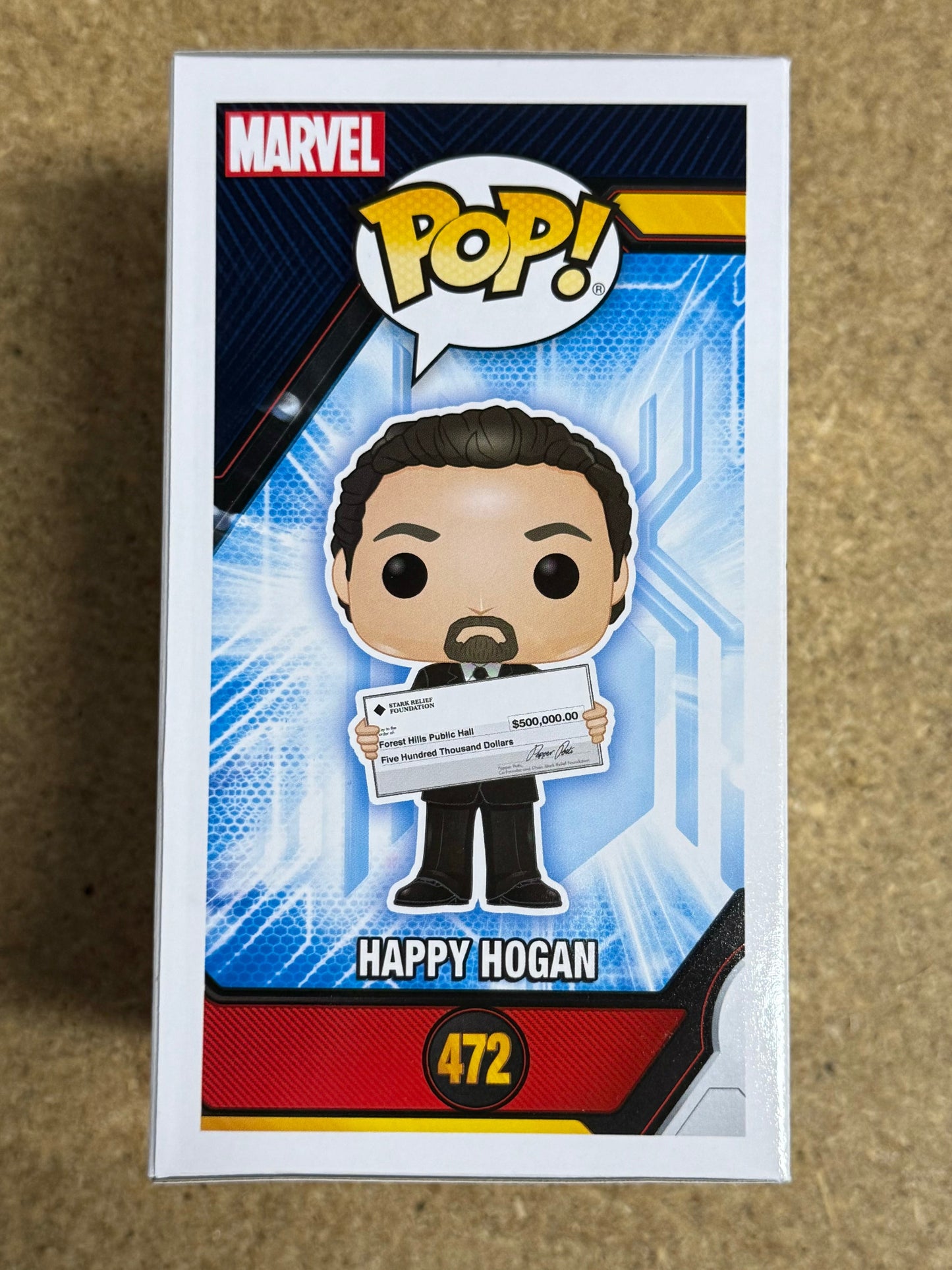 Marvel Funko Pop! - Happy Hogan #472 Spider-Man: Far From Home 2019 Vaulted