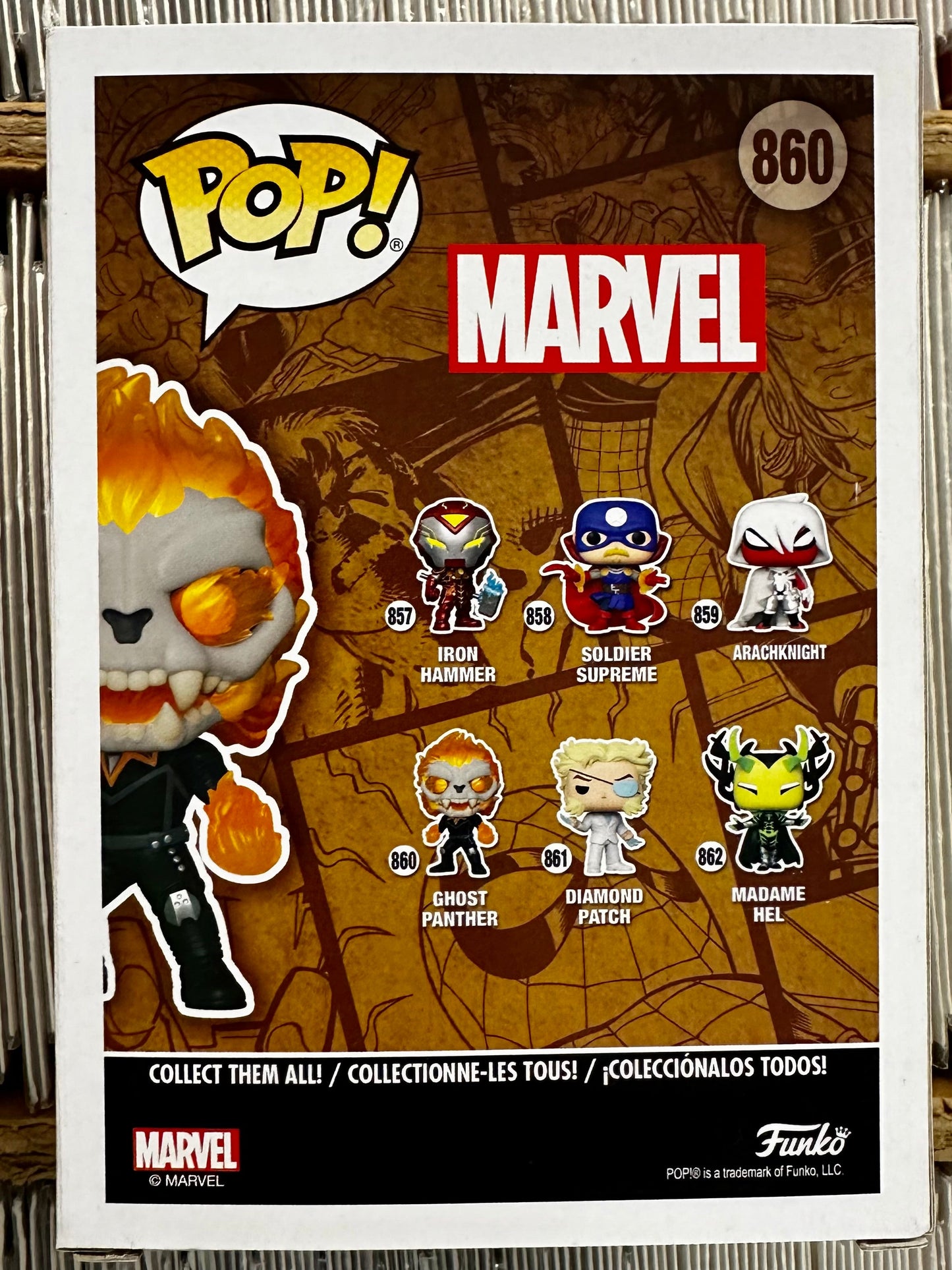 Marvel Funko Pop! - Ghost Panther #860 Infinity Warps 2021
