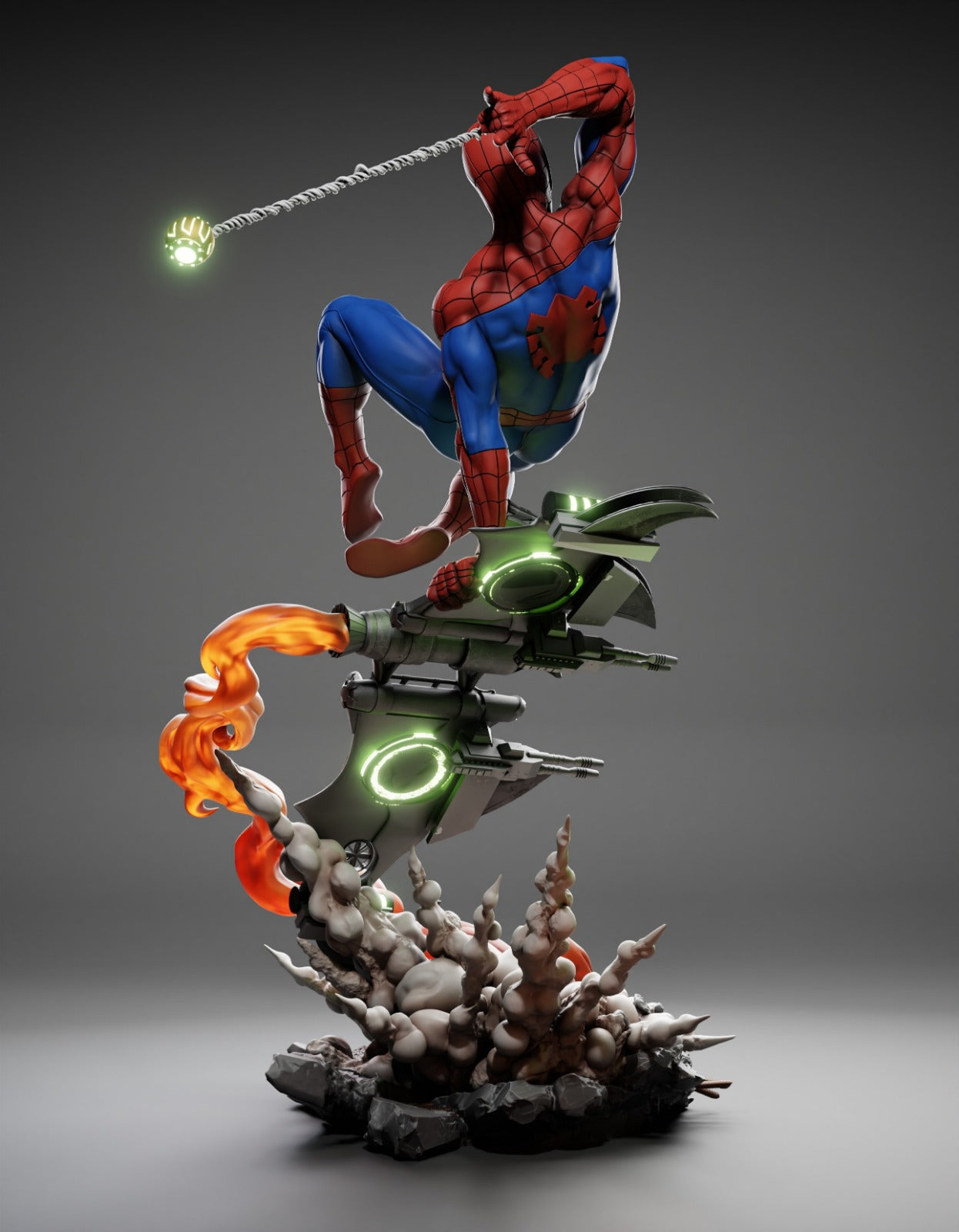 Marvel Comics Statue - Spider-Man (1:4, 1:9 Scale)