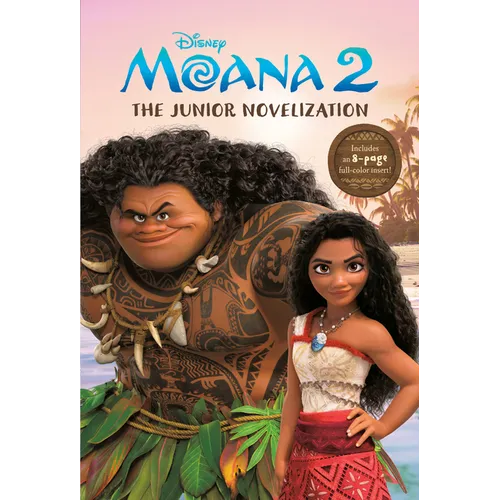 Disney Paperback Book - Moana 2: The Junior Novelization