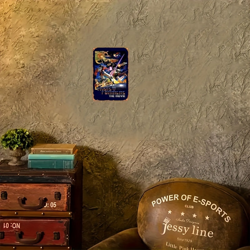 Transformers: The Movie Tin Metal Sign