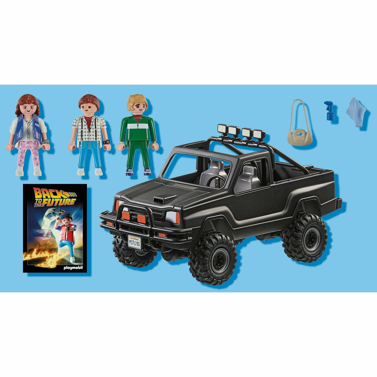 Playmobil Playset - Back to the Future 35-piece 1985 Marty's Pickup Truck