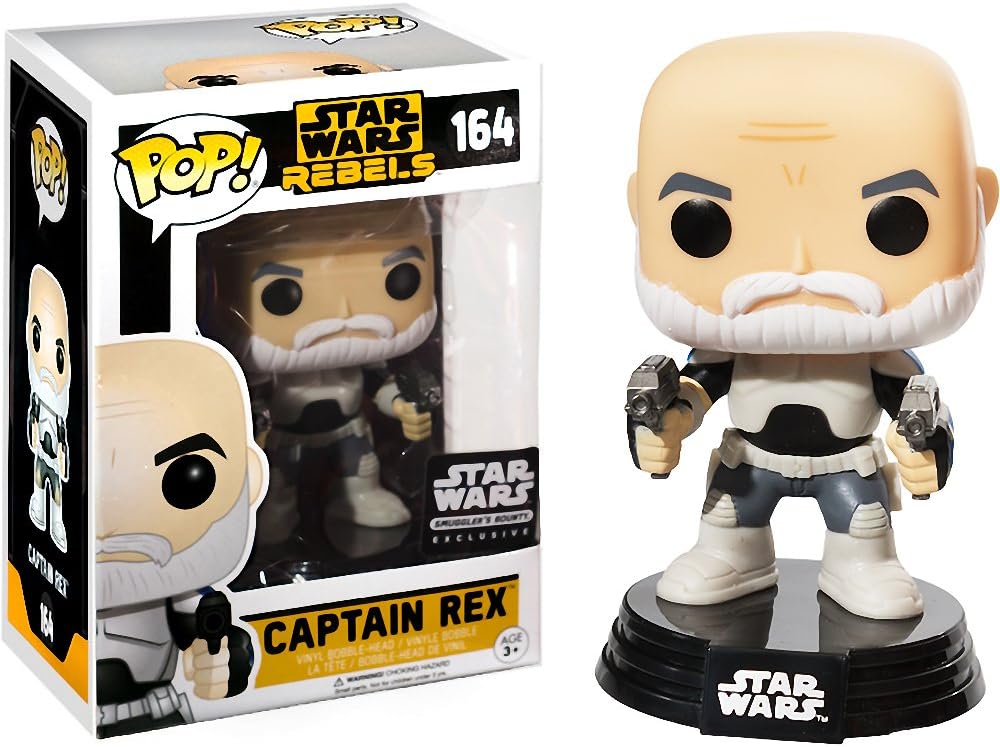 Star Wars Funko Pop! - Captain Rex (Smuggler's Bounty Exclusive) POP! x Star Wars Rebel Vinyl Figure