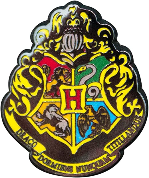 Harry Potter Hogwarts Crest Enamel Pin