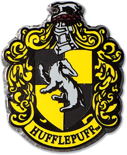 Harry Potter Hufflepuff Crest Enamel Pin