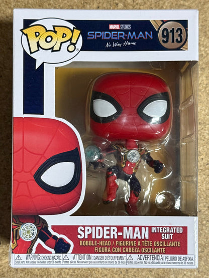 Marvel Funko Pop! - Spider-Man (Integrated Suit) #913 No Way Home 2021