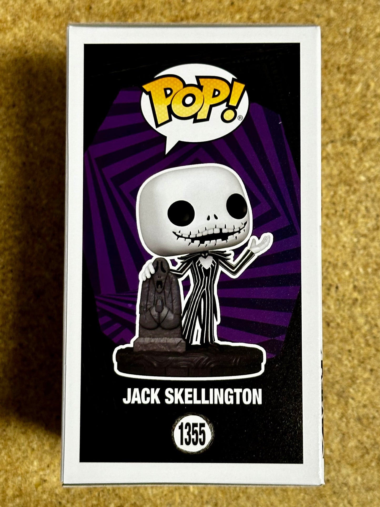 Disney Funko Pop! - Jack Skellington With Tombstone #1355 Nightmare Before X-Mas 2023