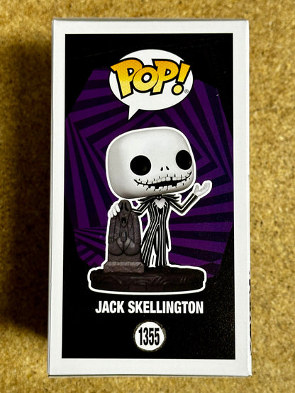 Disney Funko Pop! - Jack Skellington With Tombstone #1355 Nightmare Before X-Mas 2023