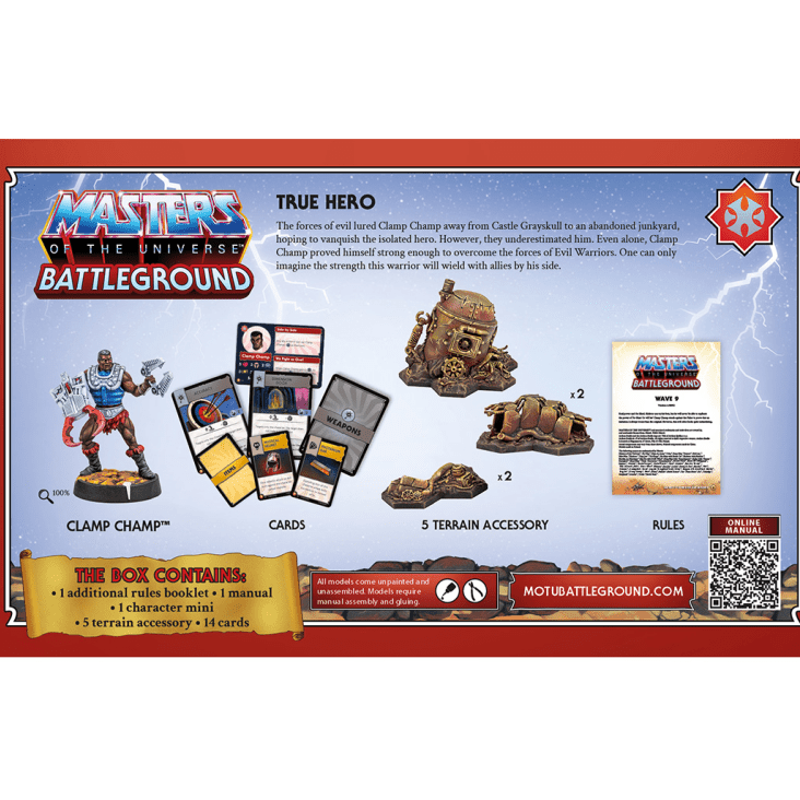Masters of the Universe: Battleground - Wave 9 - Clamp Champ, Masters of the Universe Faction
