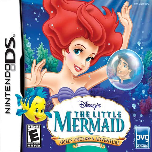 Disney Video Game - Little Mermaid Ariel's Undersea Adventure (Nintendo DS)