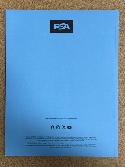 Star Wars May 2024 PSA Magazine Luke Skywalker Blue Cover Vol 2