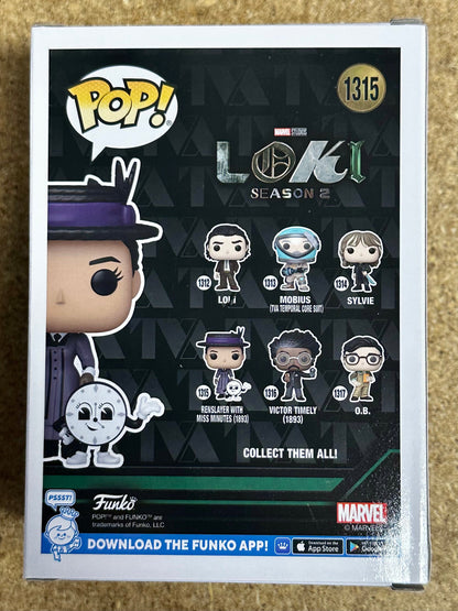 Marvel Funko Pop! - Renslayer With Miss Minutes (1893) #1315 Loki 2023 Disney +