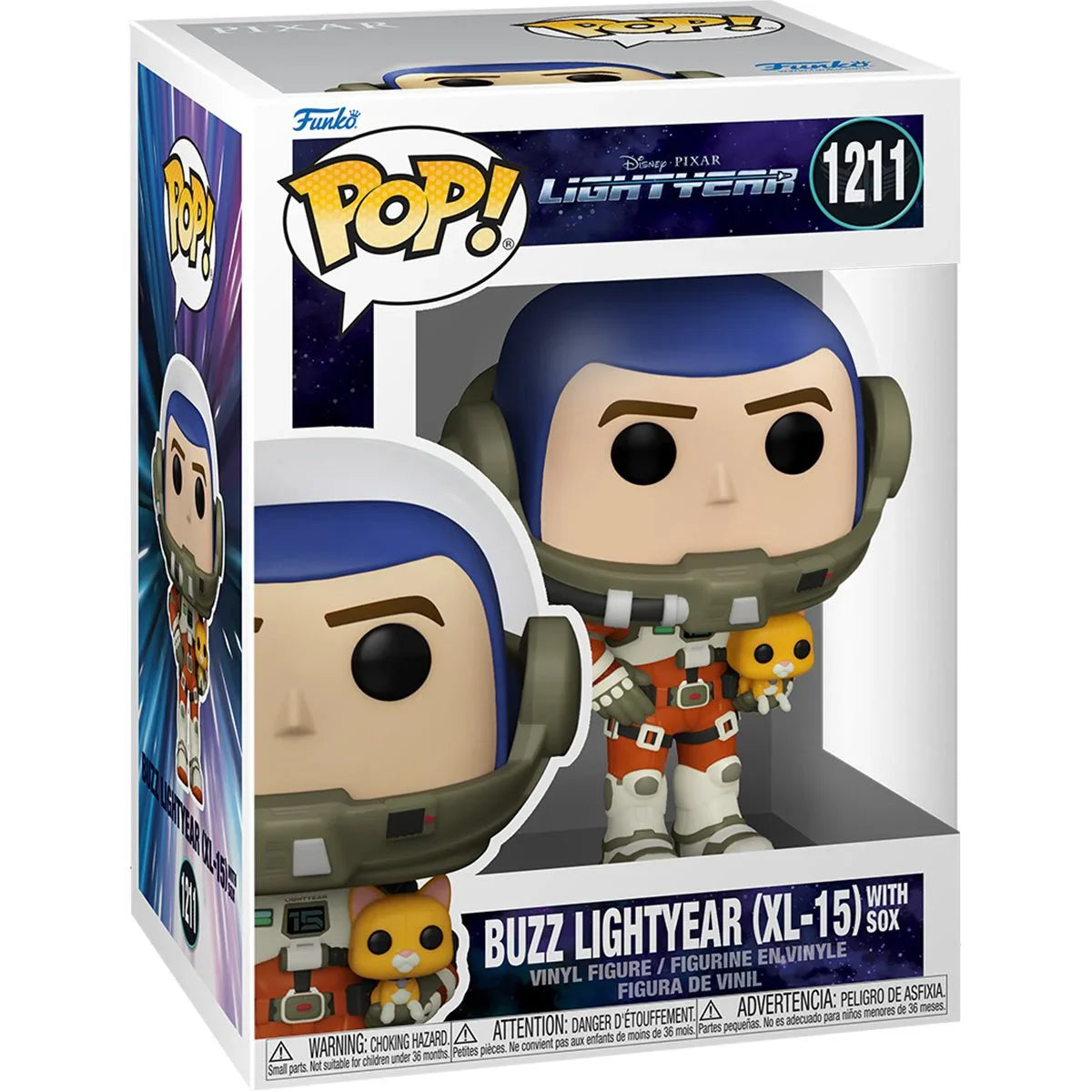 Disney Funko Pop! - Lightyear Buzz Lightyear (XL-15) with Sox