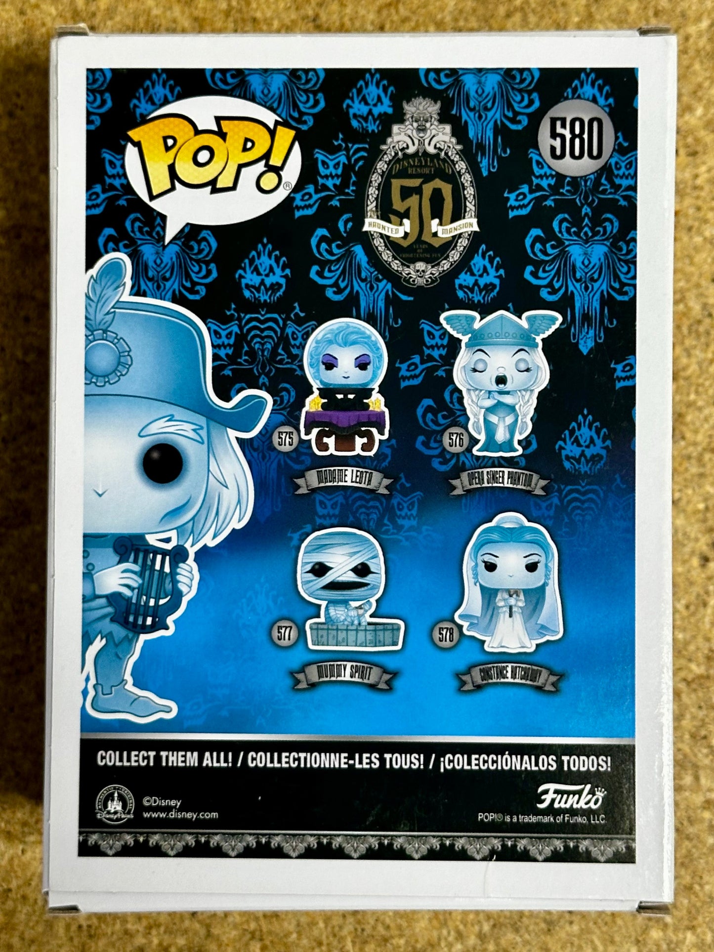 Disney Funko Pop! - Merry Minstrel #580 The Haunted Mansion 2019 Vaulted Exclusive