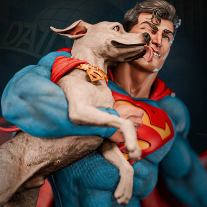 DC Comics Statue - Superman & Krypto (1:6 Scale & Bust)