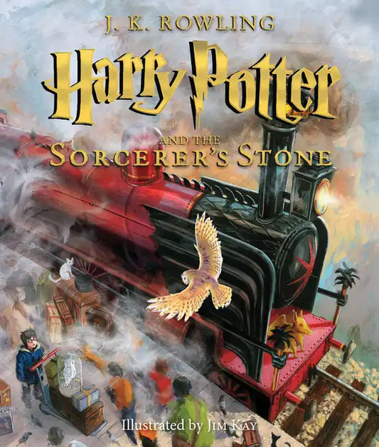 Harry Potter HC Book - Harry Potter and the Sorcerer's Stone: The Illustrated Edition