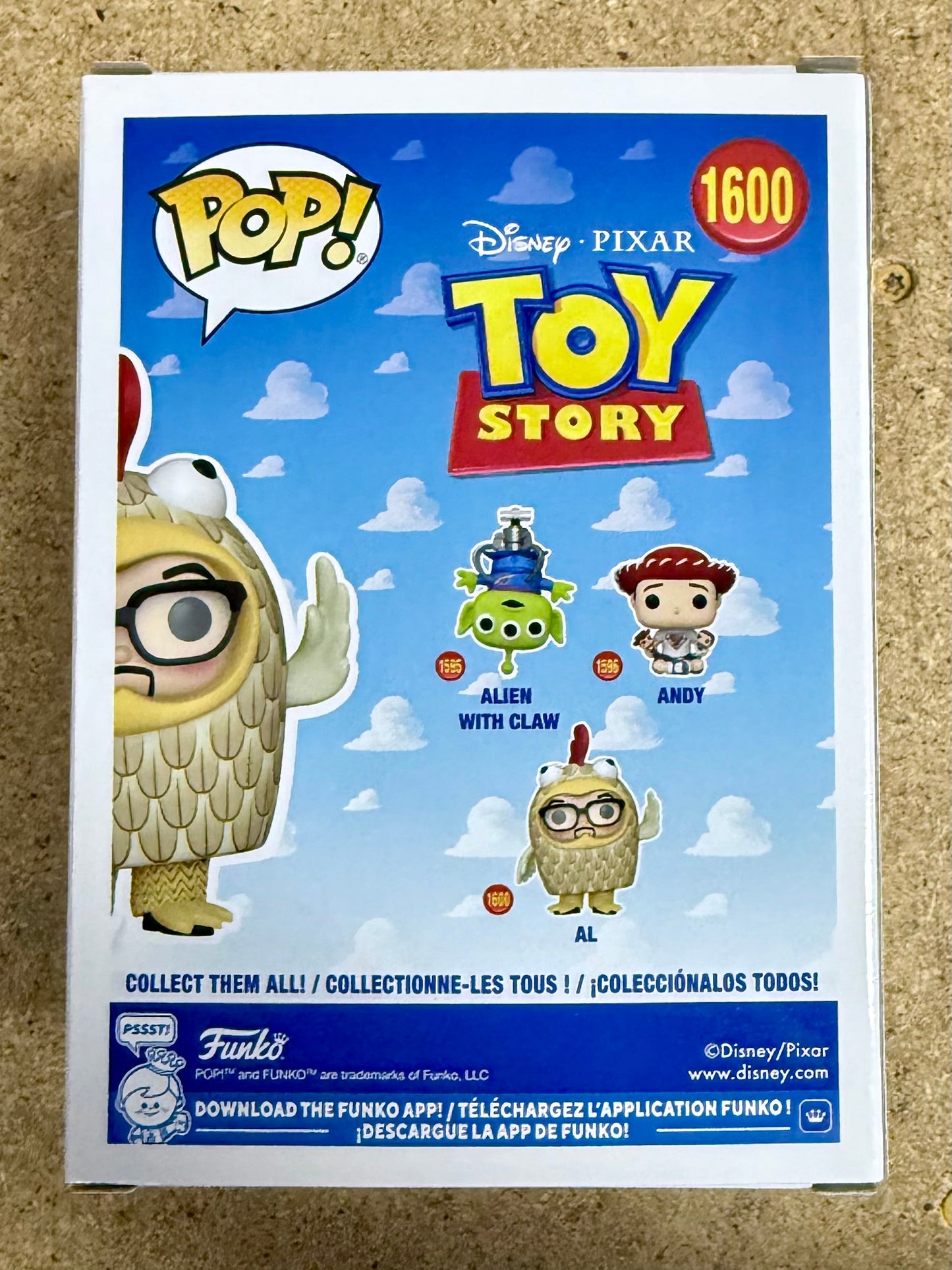 Disney Funko Pop! - AL In Chicken Suit #1600 Toy Story 30th Toy Barn