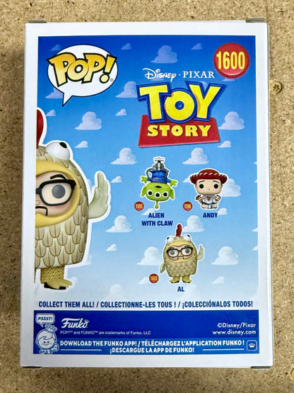 Disney Funko Pop! - AL In Chicken Suit #1600 Toy Story 30th Toy Barn