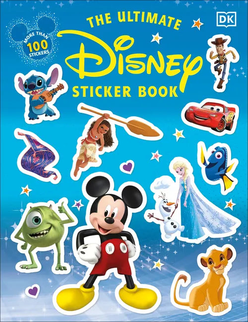 Disney Paperback Book - The Ultimate Disney Sticker Book